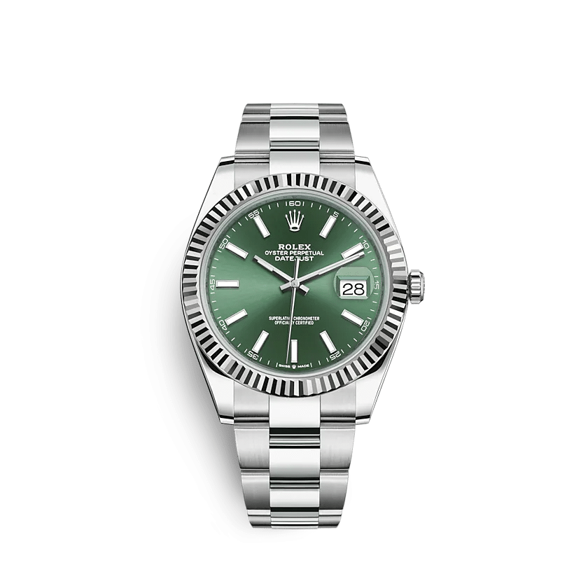 Rolex Datejust 126334 41mm Mint Green