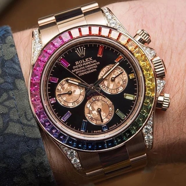 ROLEX Cosmograph Daytona 116595 Rainbow 