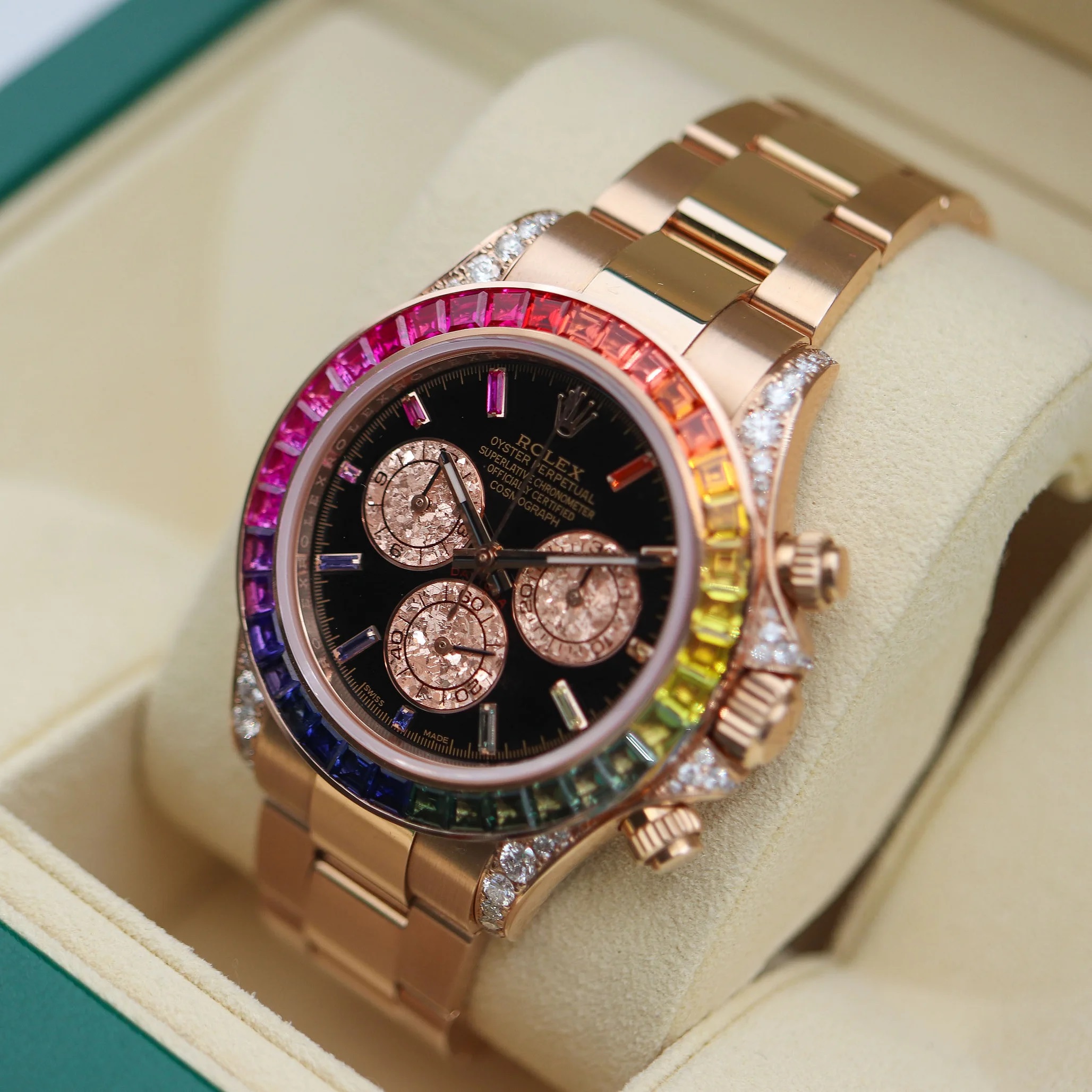 ROLEX Cosmograph Daytona 116595 Rainbow 