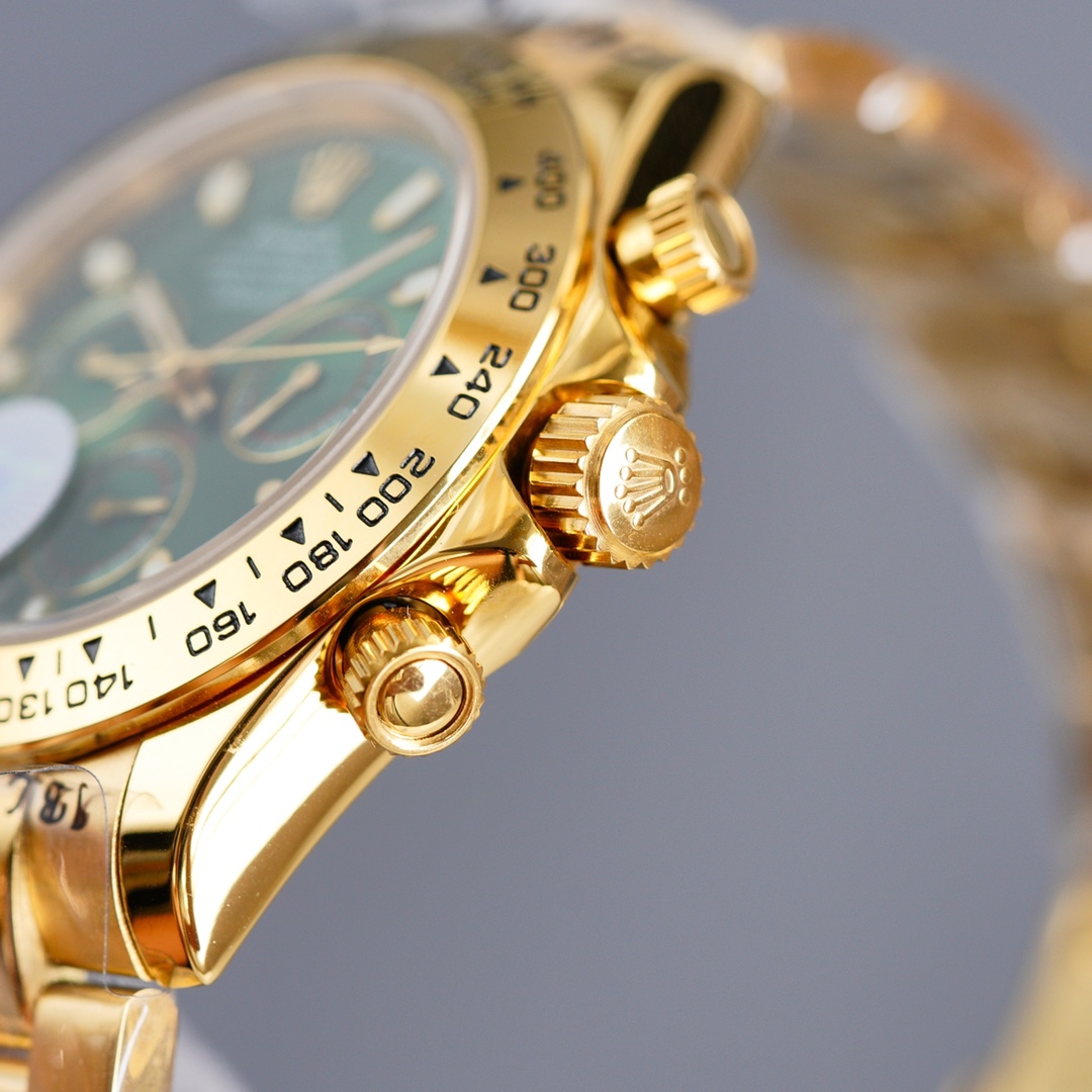 ROLEX Cosmograph Daytona 116508-0013 Gold Green 