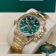 ROLEX Cosmograph Daytona 116508-0013 Gold Green 